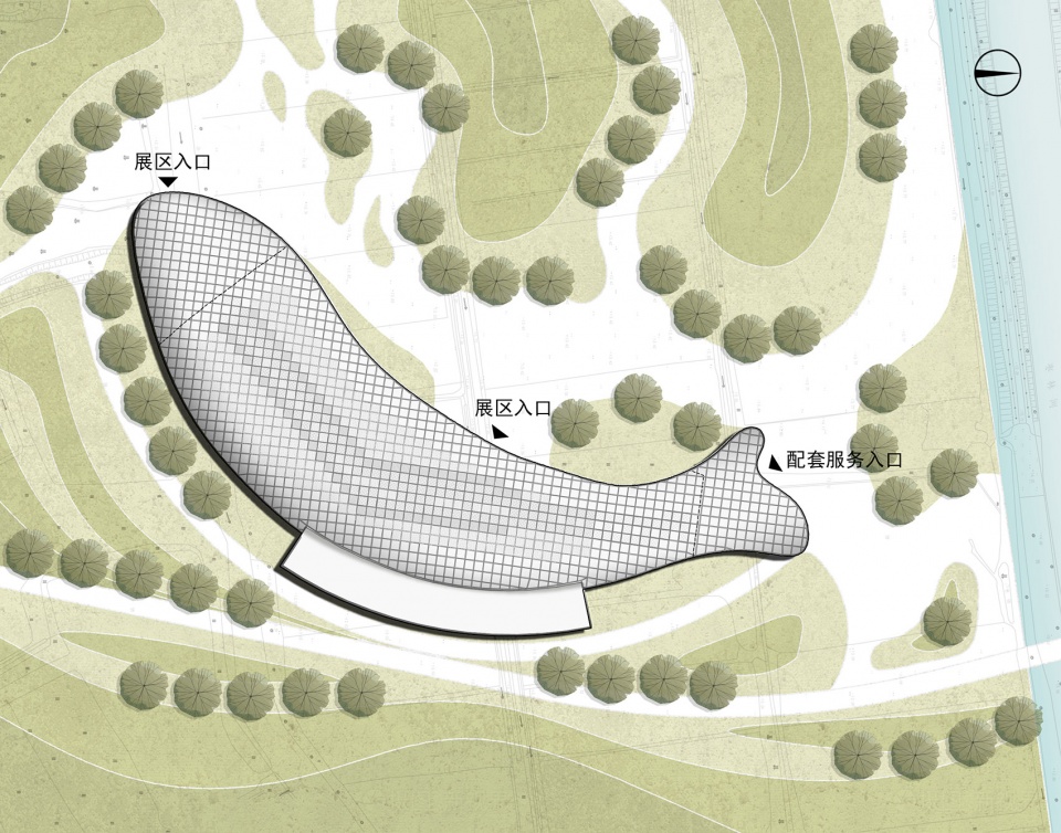 international pavilion of yangzhou world horticultural expo nanjing yangtze river urban architectual design
