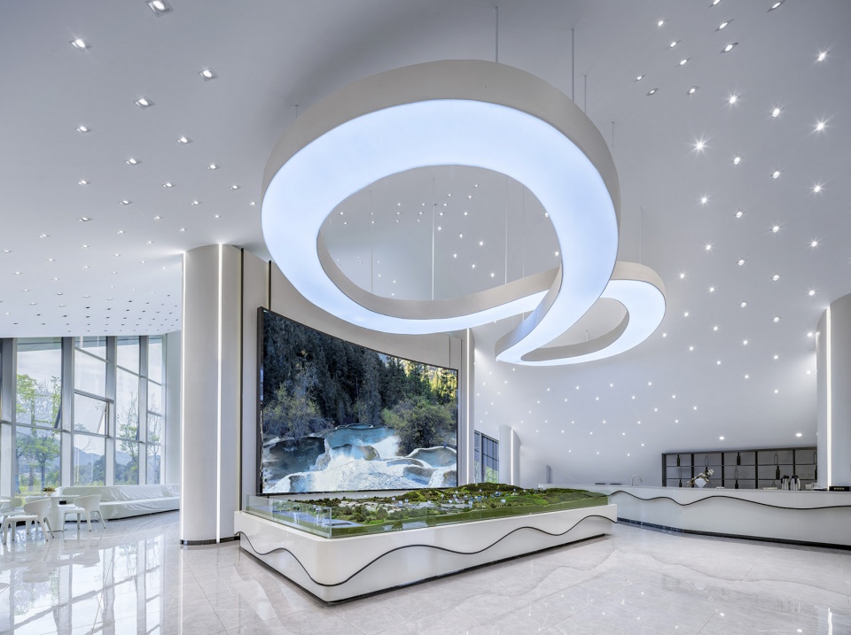 langzhong sports town visitor center by udg about studio