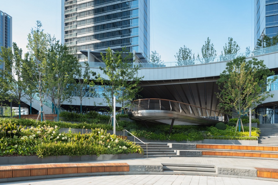 the waterfront of the asian games village by atelier scale