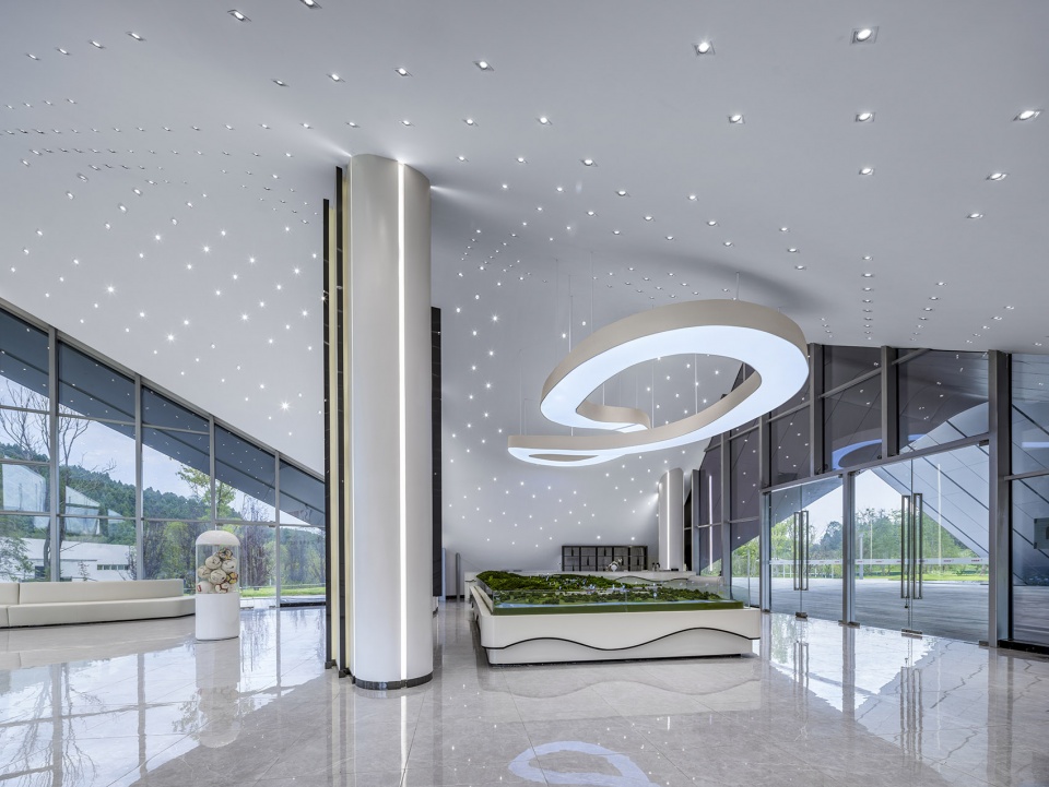 langzhong sports town visitor center by udg about studio