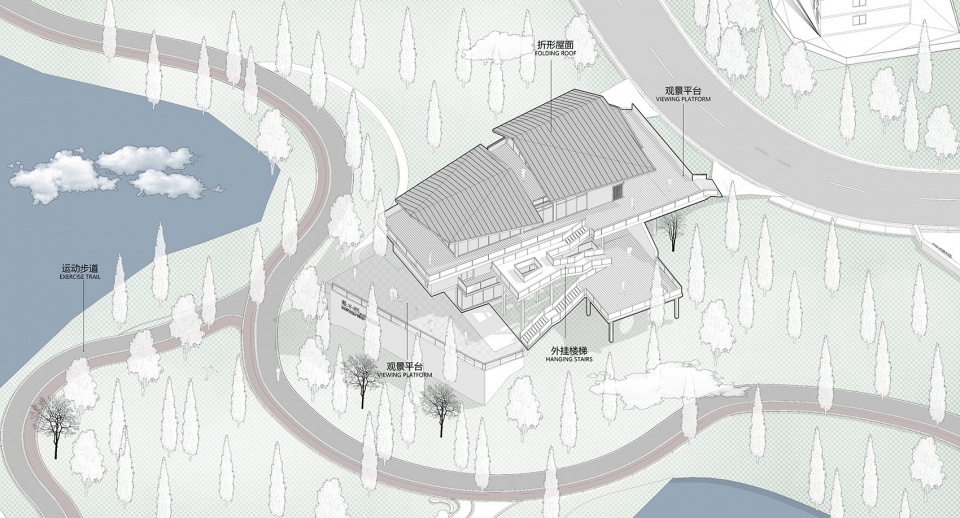 bailuwan demonstration area huiguhu science and innovation town fuling by yueji architectural design office