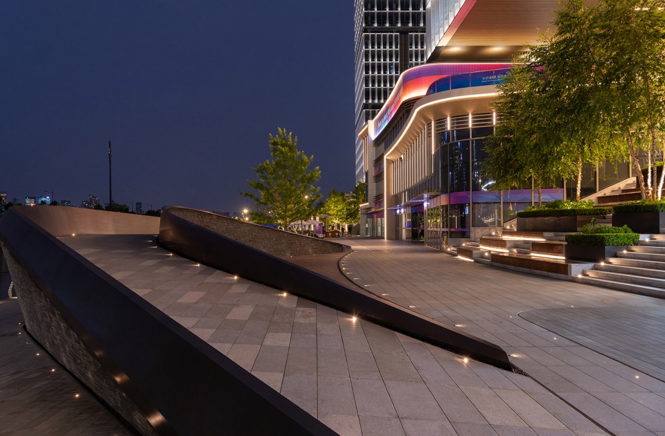 the waterfront of the asian games village by atelier scale