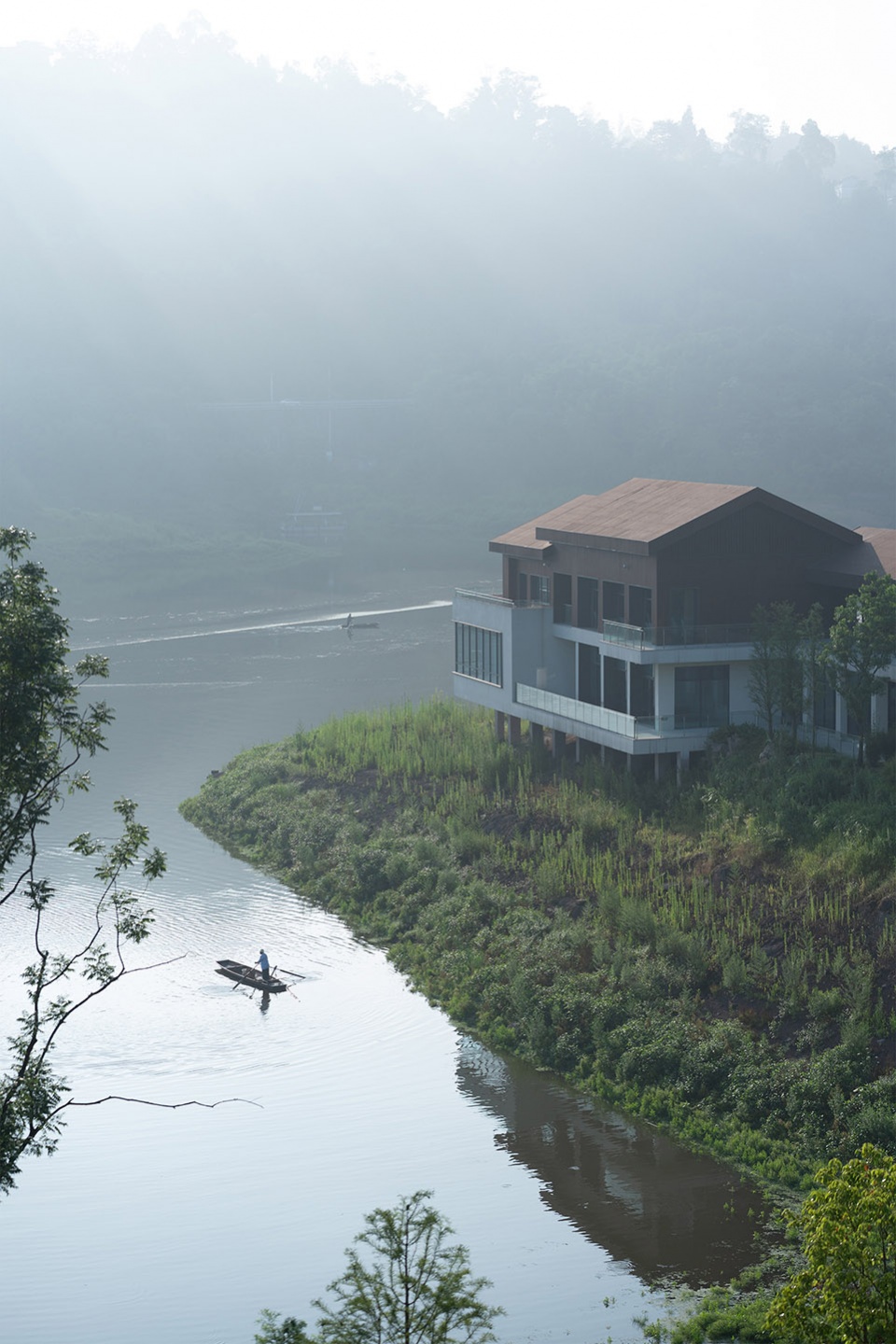 bailuwan demonstration area huiguhu science and innovation town fuling by yueji architectural design office