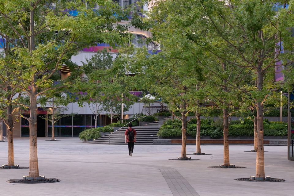 the waterfront of the asian games village by atelier scale