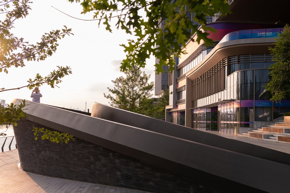 the waterfront of the asian games village by atelier scale