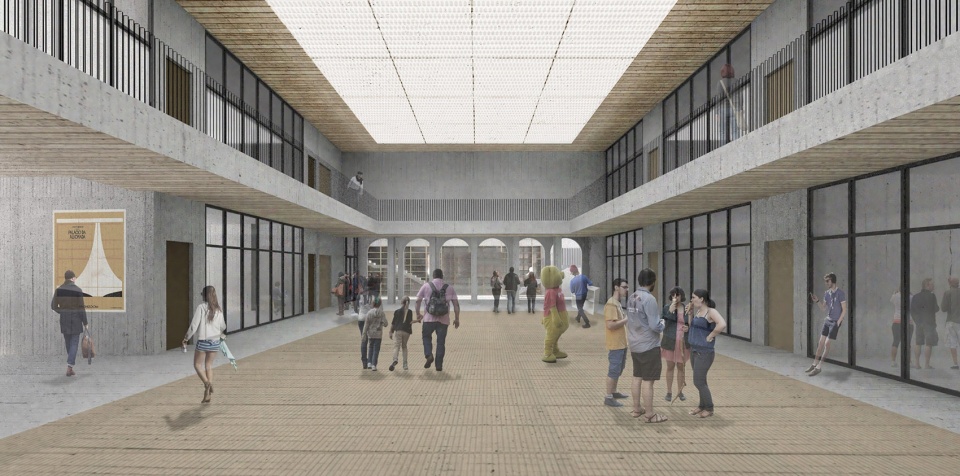 shanghai nanqiao academy comprehensive building by node architecture urbanism