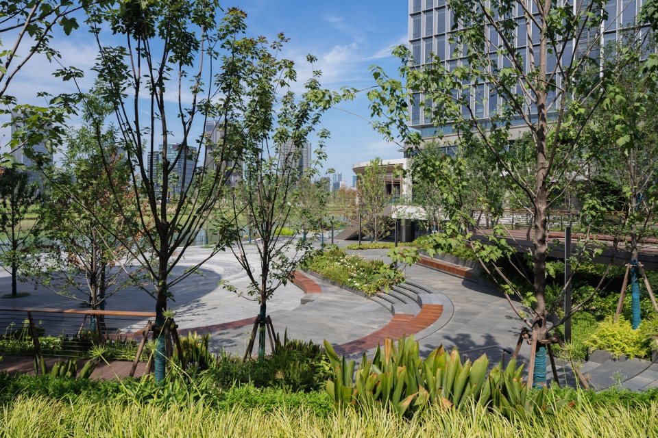 the waterfront of the asian games village by atelier scale