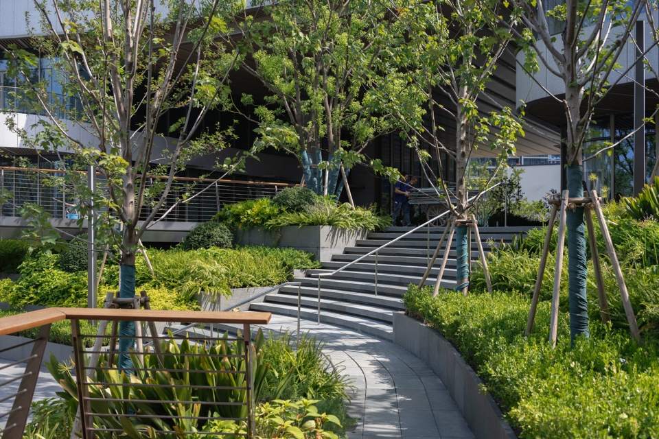 the waterfront of the asian games village by atelier scale
