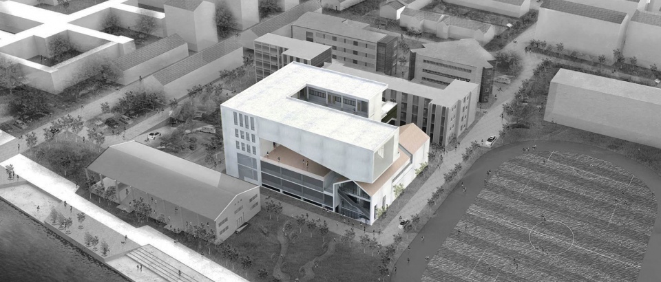 shanghai nanqiao academy comprehensive building by node architecture urbanism