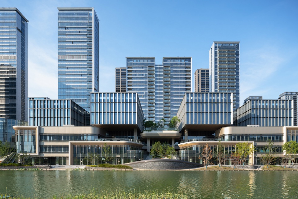 the waterfront of the asian games village by atelier scale