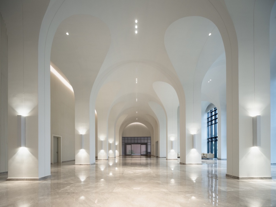 中小学门厅1 wuhan basis international school interior design by wan jian deisgn