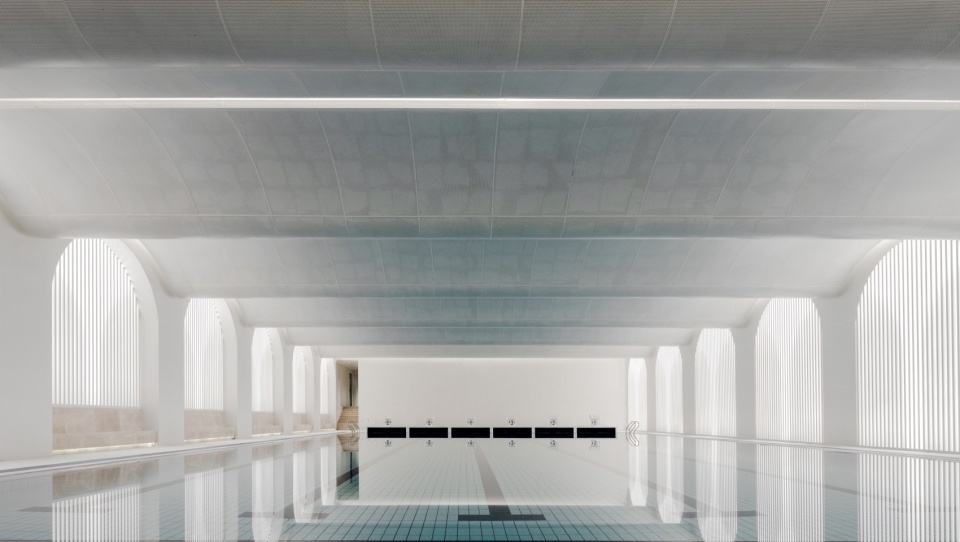 游泳馆2 wuhan basis international school interior design by wan jian deisgn