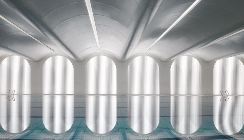 游泳馆3 wuhan basis international school interior design by wan jian deisgn