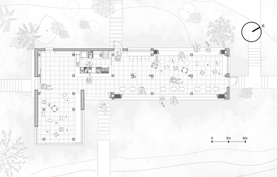 首层平面图,Ground plan @平介设计