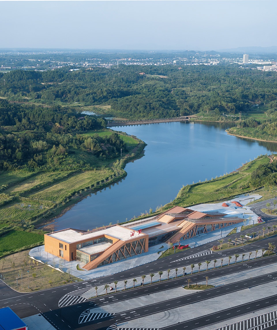 Miluo Highway Service Center China by Hunan Provincial Communications Planning Survey Design Institute Co Ltd