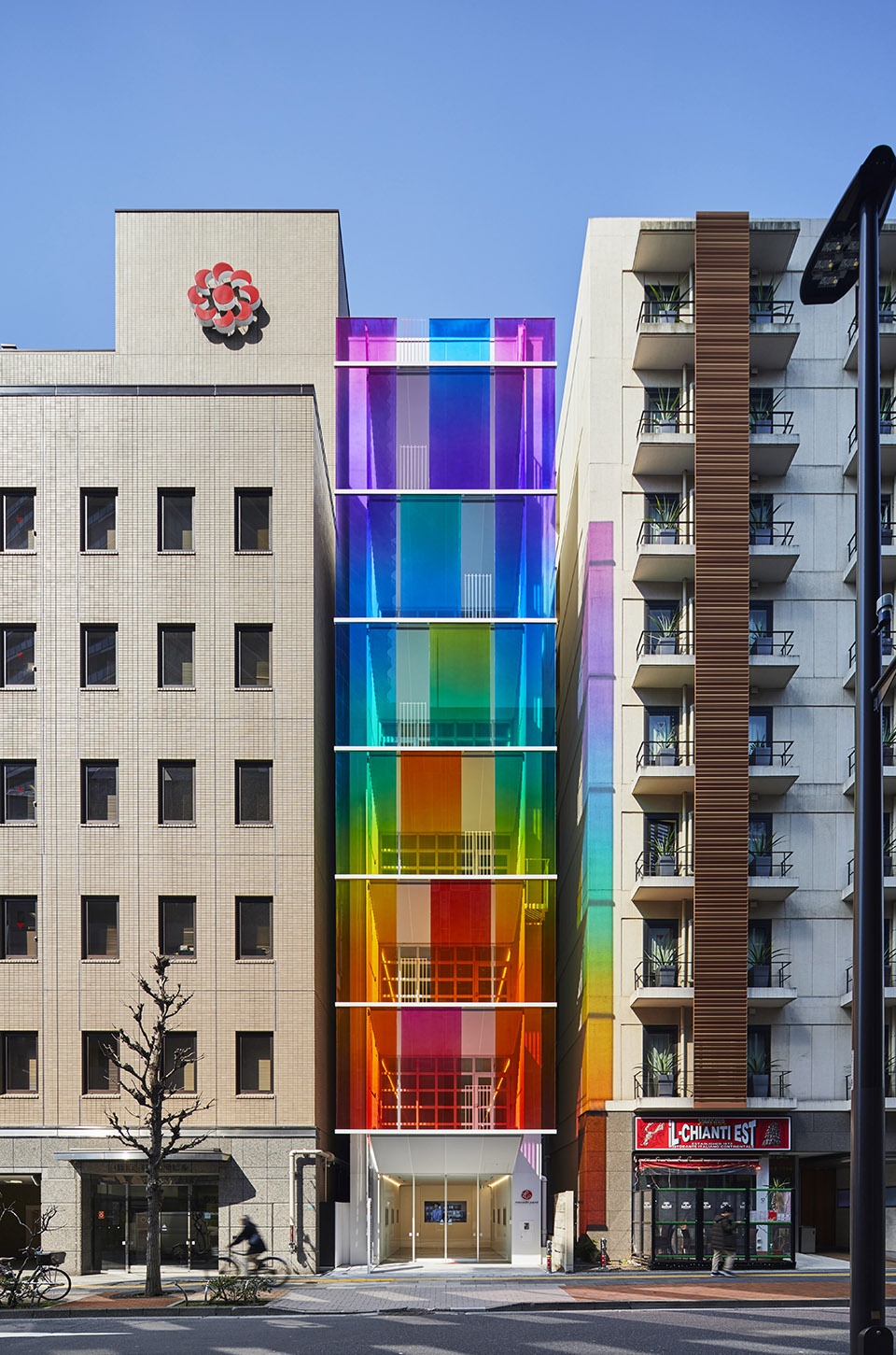 VERTICAL RAINBOW in Tokyo by SAKO Architects