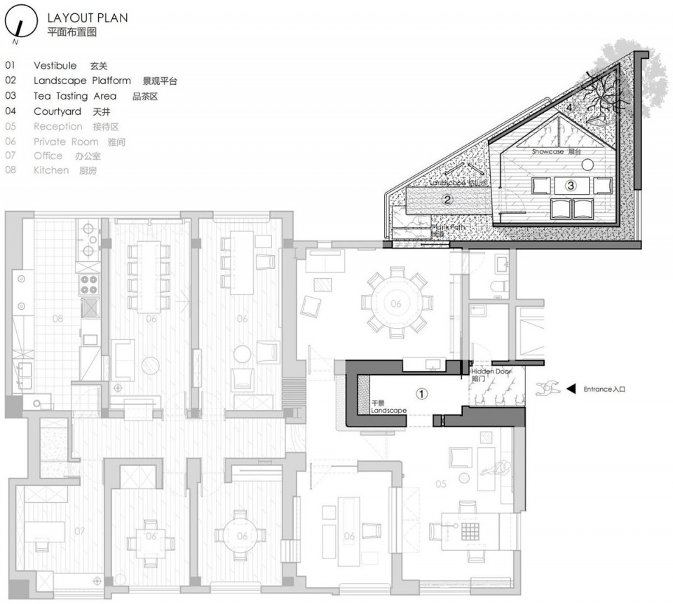building in the cracks shanghai by benzhe architecture design