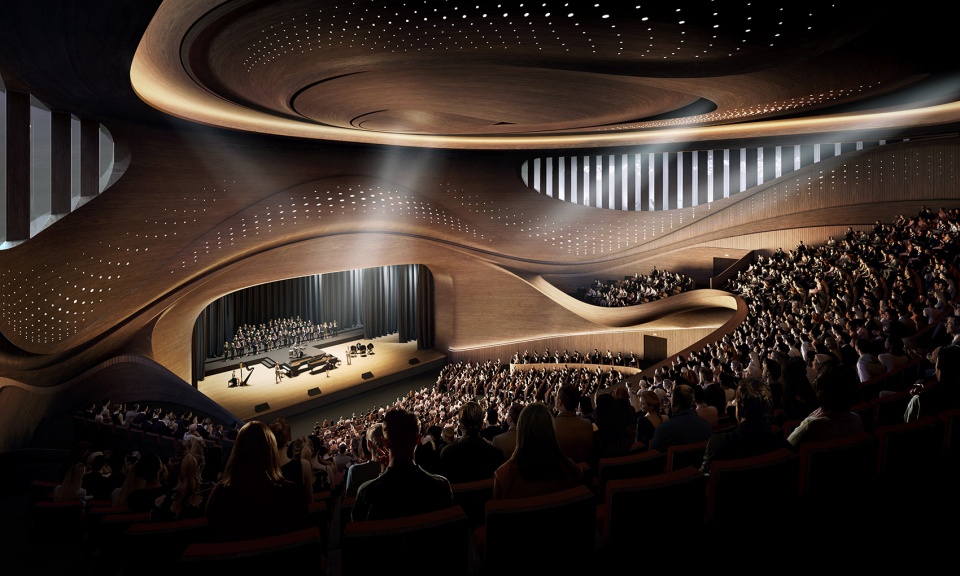 2nd sejong cultural centre by zaha hadid architects
