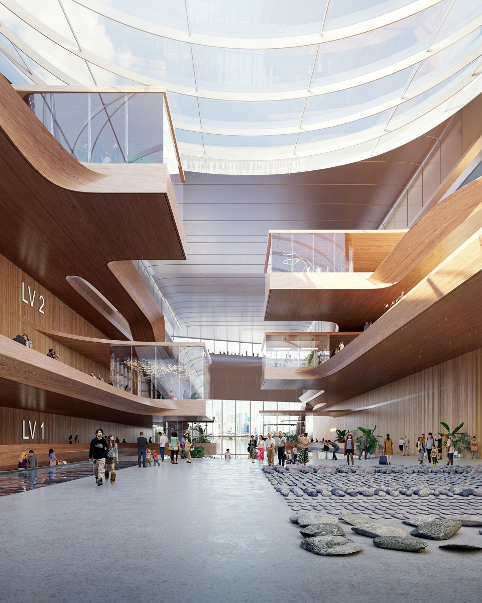 2nd sejong cultural centre by zaha hadid architects