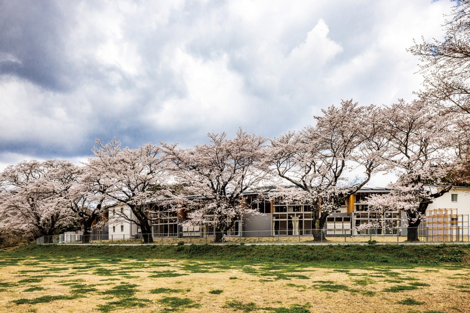 Hitachi City Nakazato Elementary and Junior High School by MIKAMI Architects bfs