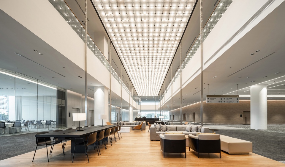 Interior of Queen Sirikit National Convention Centre QSNCC by Onion