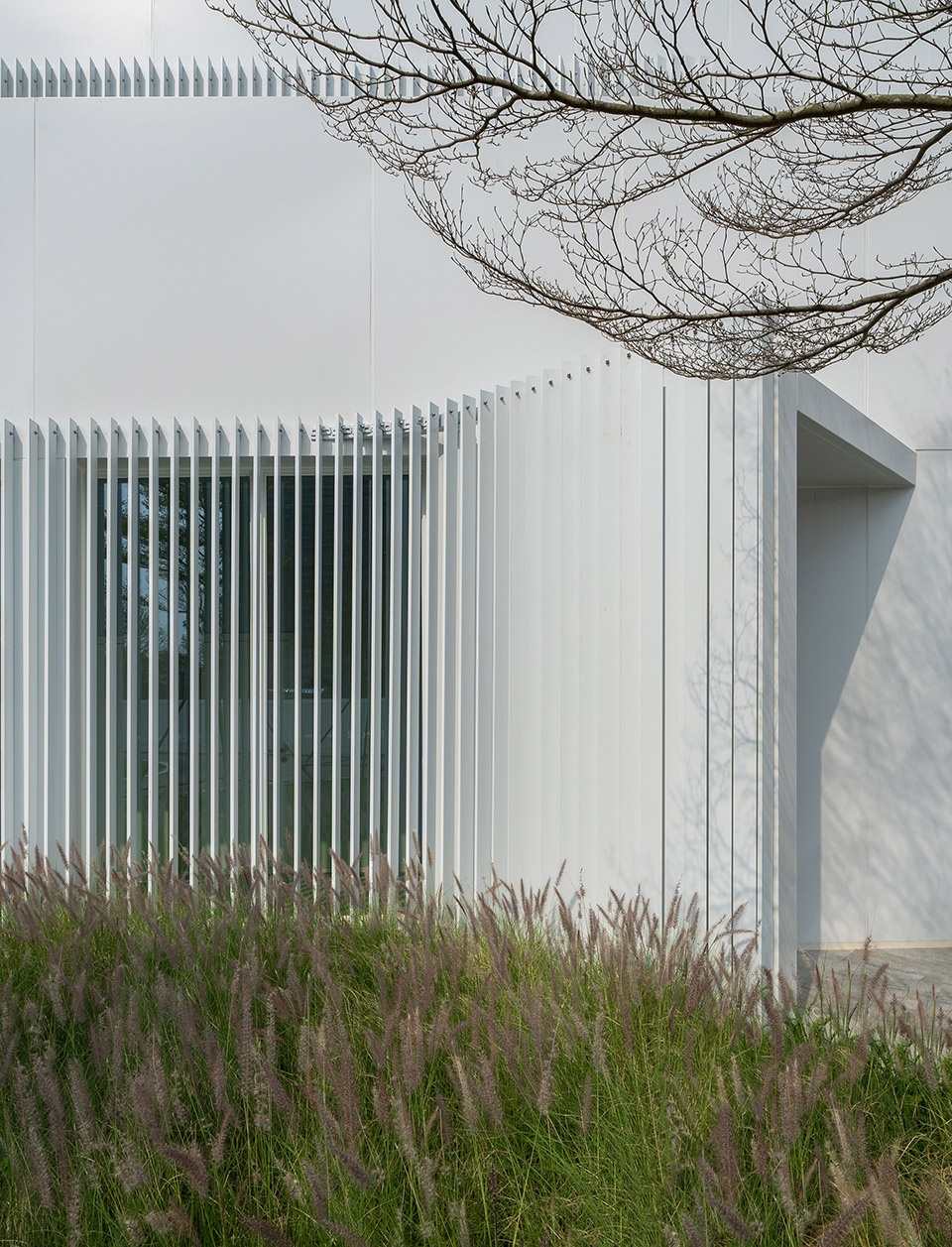 Shenzhen Central Park Construction Command Center China by ATELIER XI