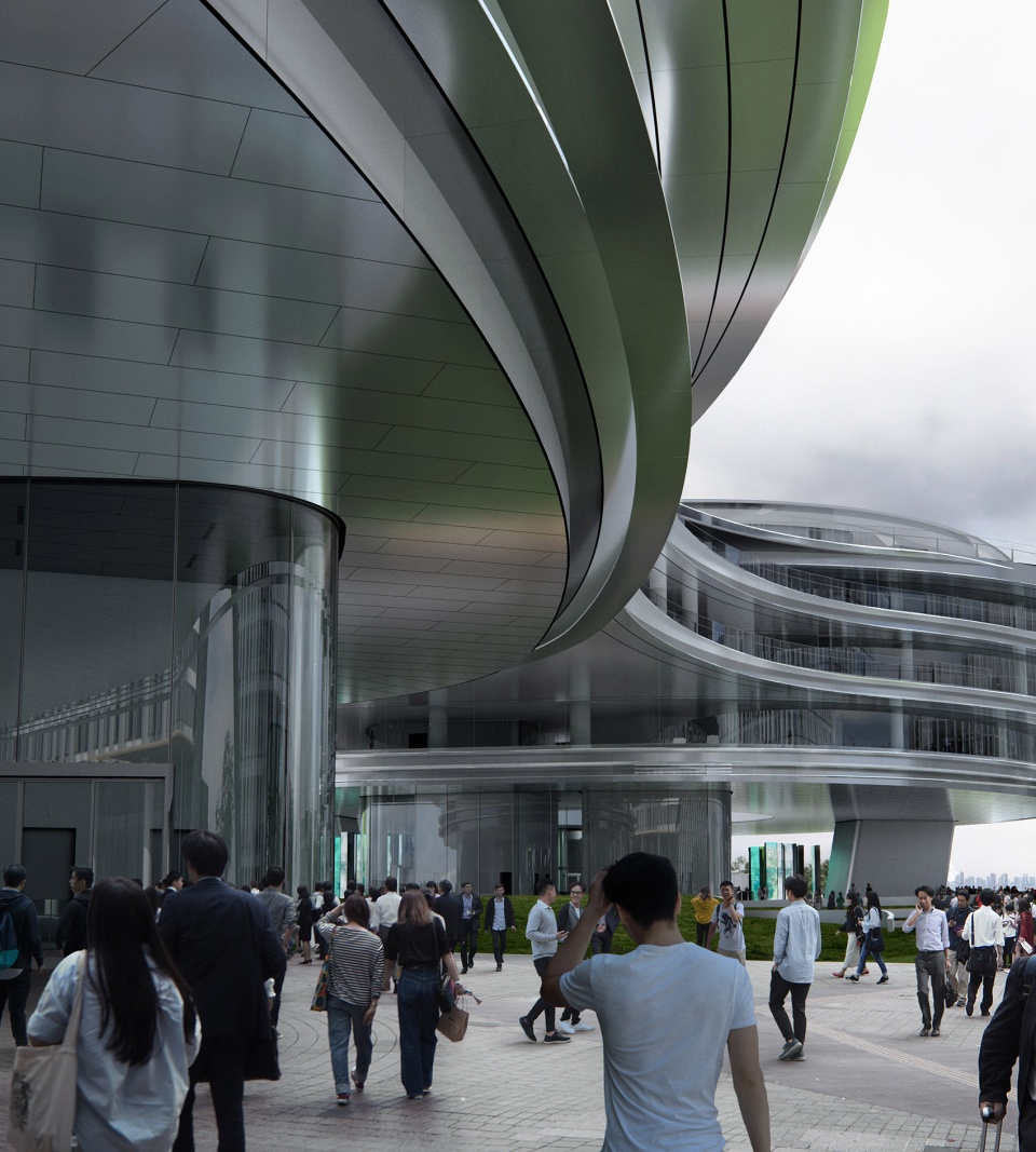Tencent Shenzhen Headquarters China by MAD