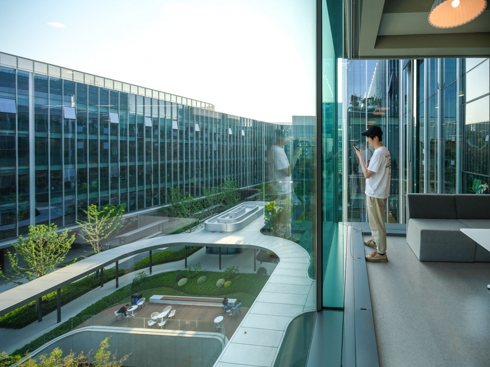 hangzhou yuhang cainiao headquarters industry park by aedas