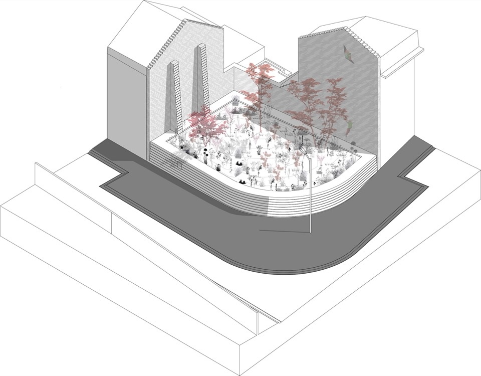 memorial garden in charleroi by reservoir a