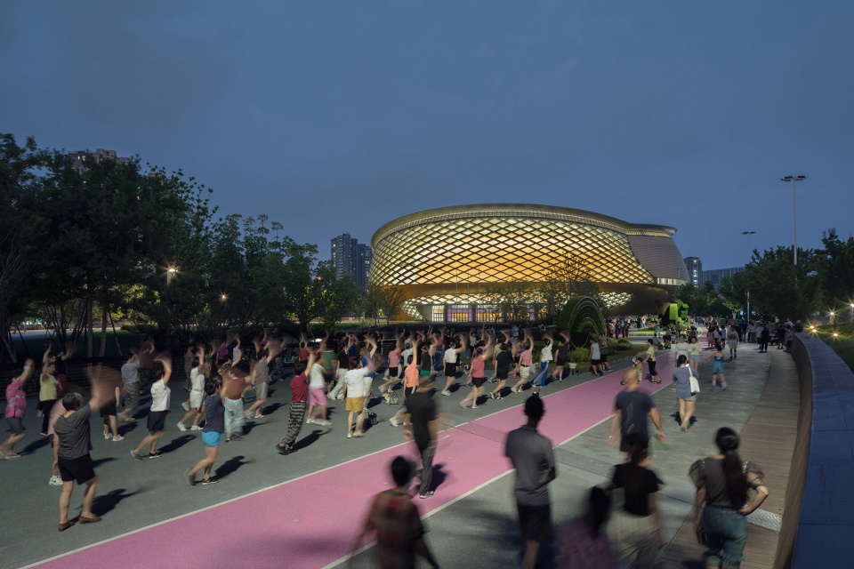 asian games hybrid stadium