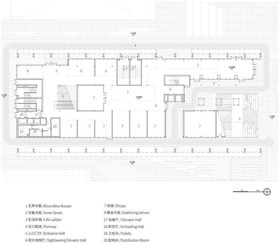 canal hub 1958 by shenzhen huahui design