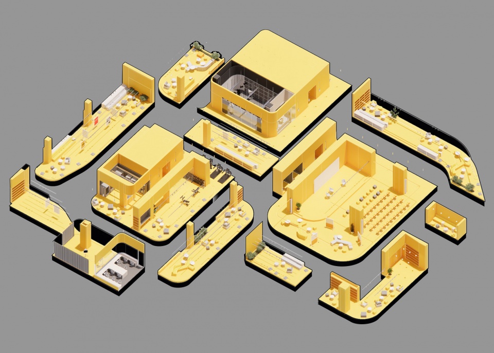 red bird maker space by remixstudio