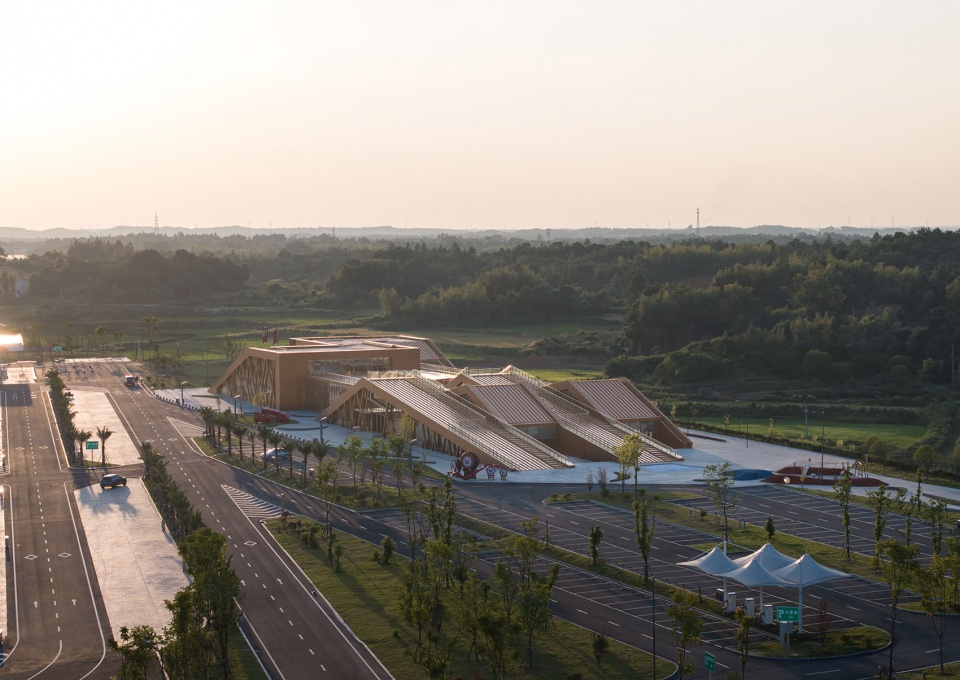 Miluo Highway Service Center China by Hunan Provincial Communications Planning Survey Design Institute Co Ltd