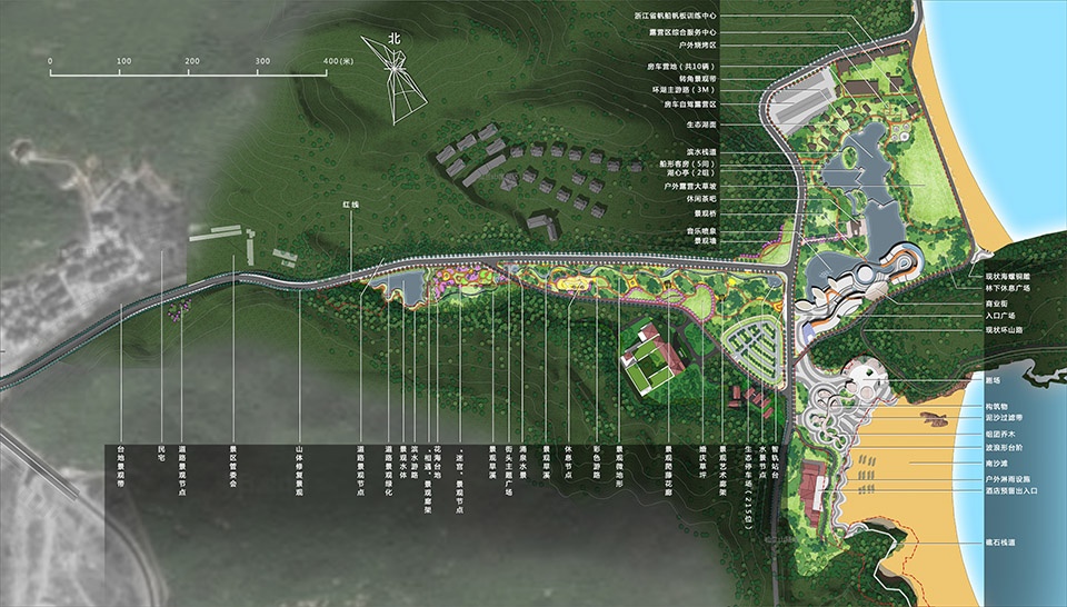 Ningbo Songlan Mountain Coastal Tourism Resort Core Area Renovation and Enhancement Project Phase I China by Shanghai CHIDI Studio