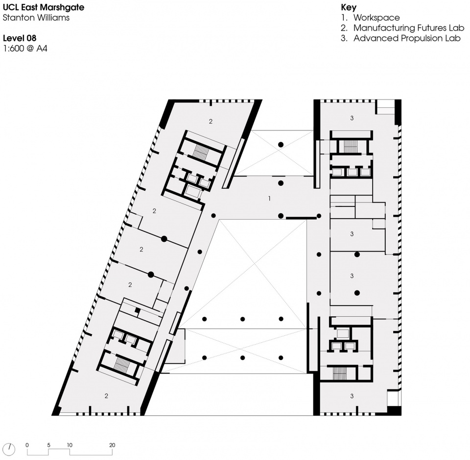 marshgate ucl east by stanton williams