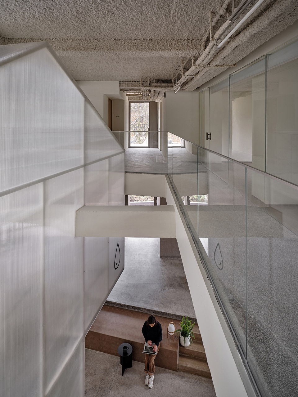 Terraced Courtyard Hangzhou Qingshan Co Space China by TEAM BLDG