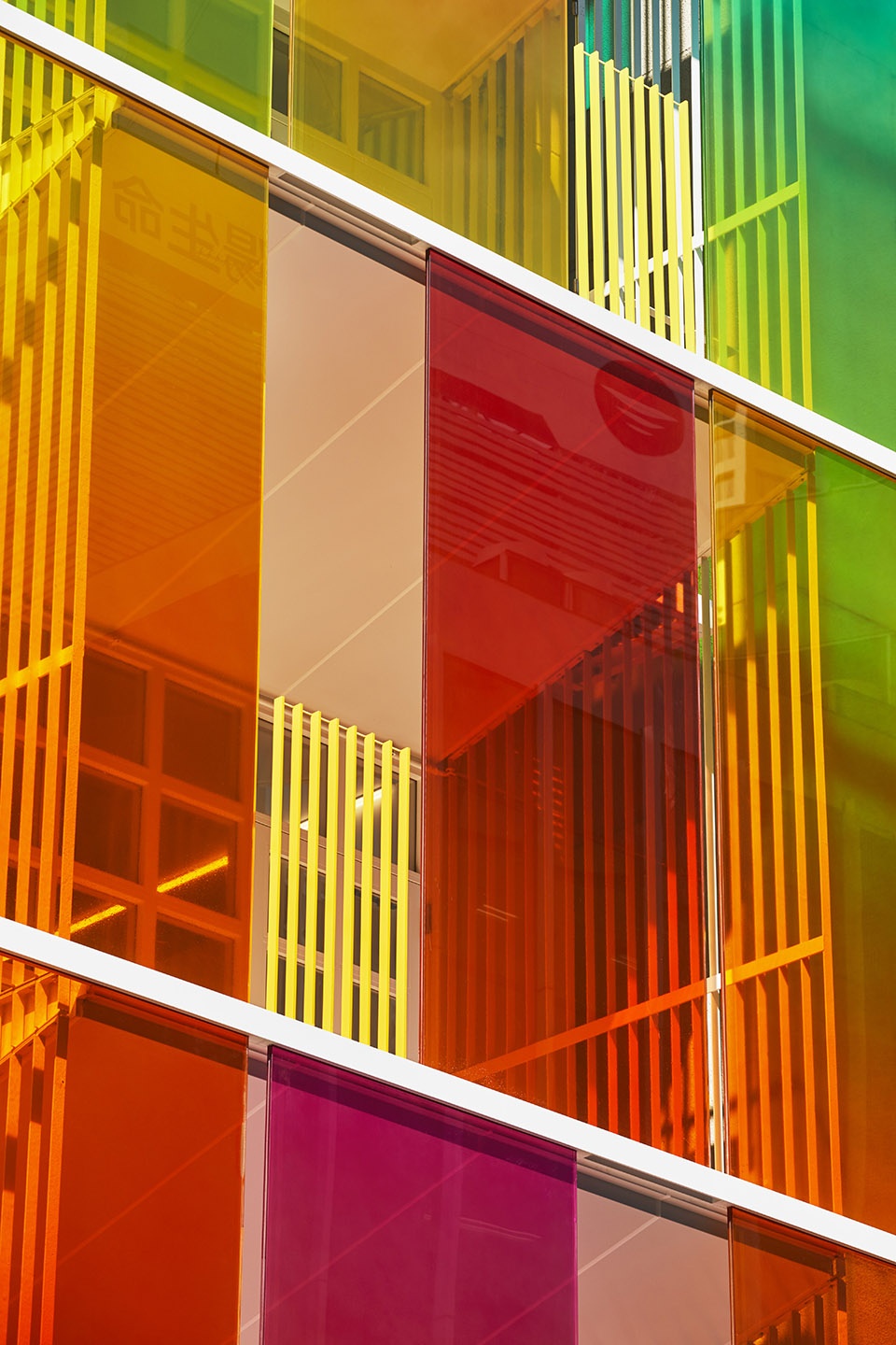 VERTICAL RAINBOW in Tokyo by SAKO Architects