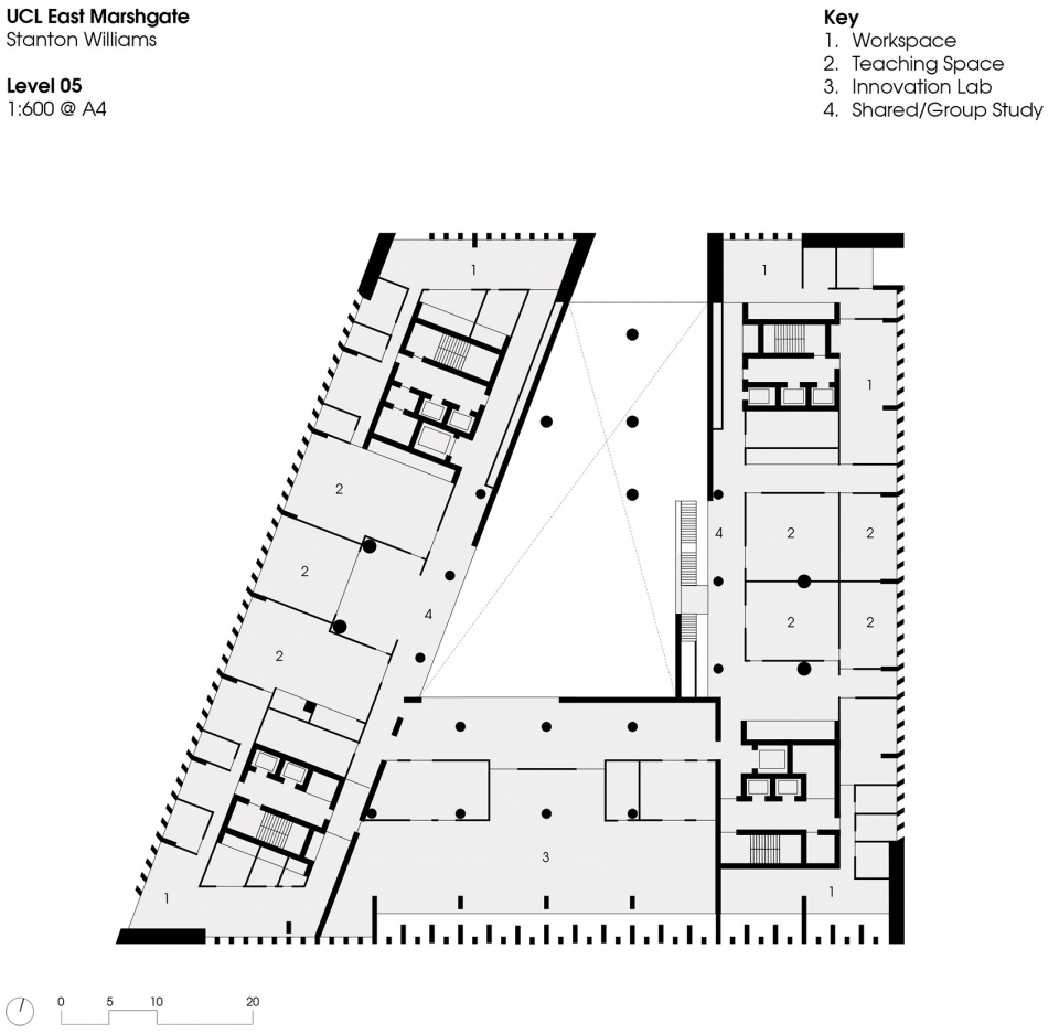 marshgate ucl east by stanton williams