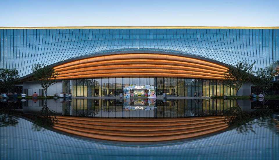 hangzhou yuhang cainiao headquarters industry park by aedas