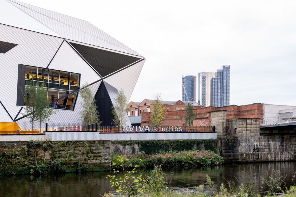 aviva studios omaoma ellen van loon designed aviva studios home of factory international completes