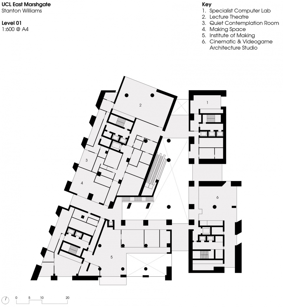 marshgate ucl east by stanton williams