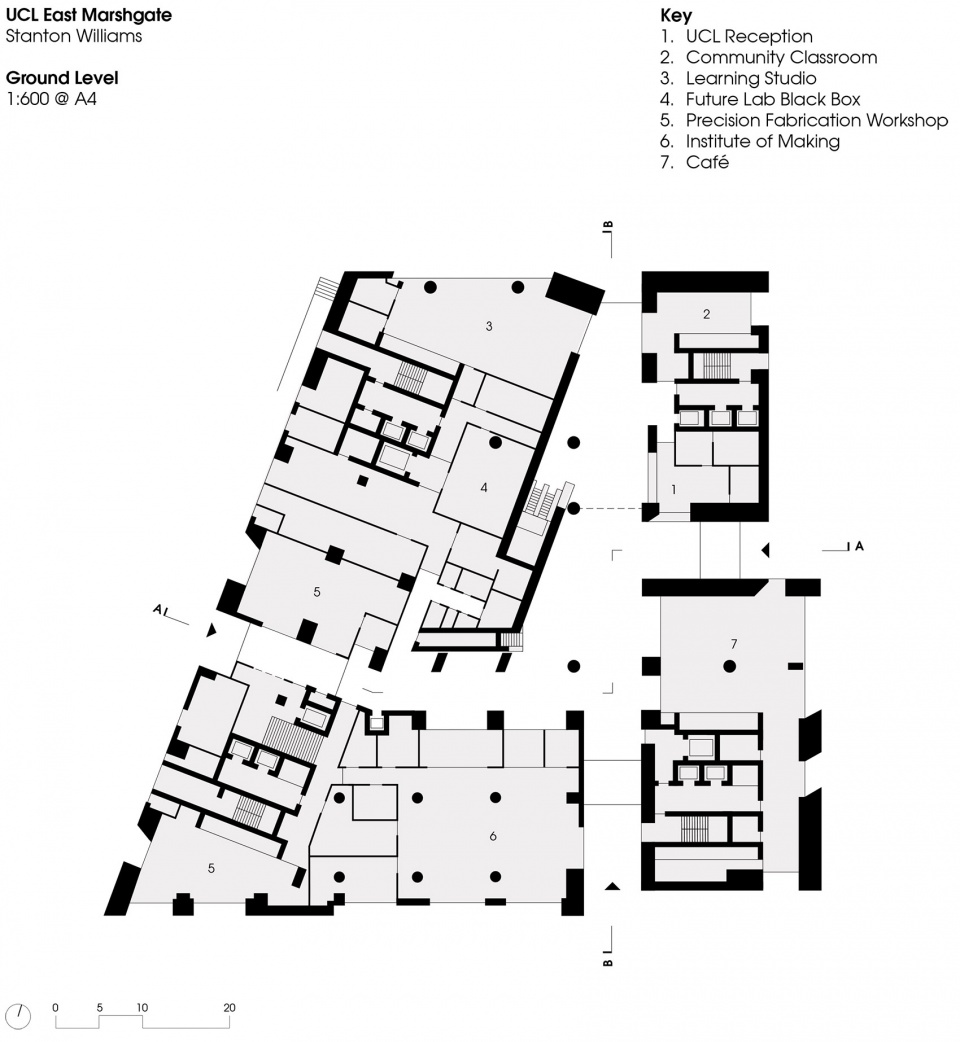 marshgate ucl east by stanton williams