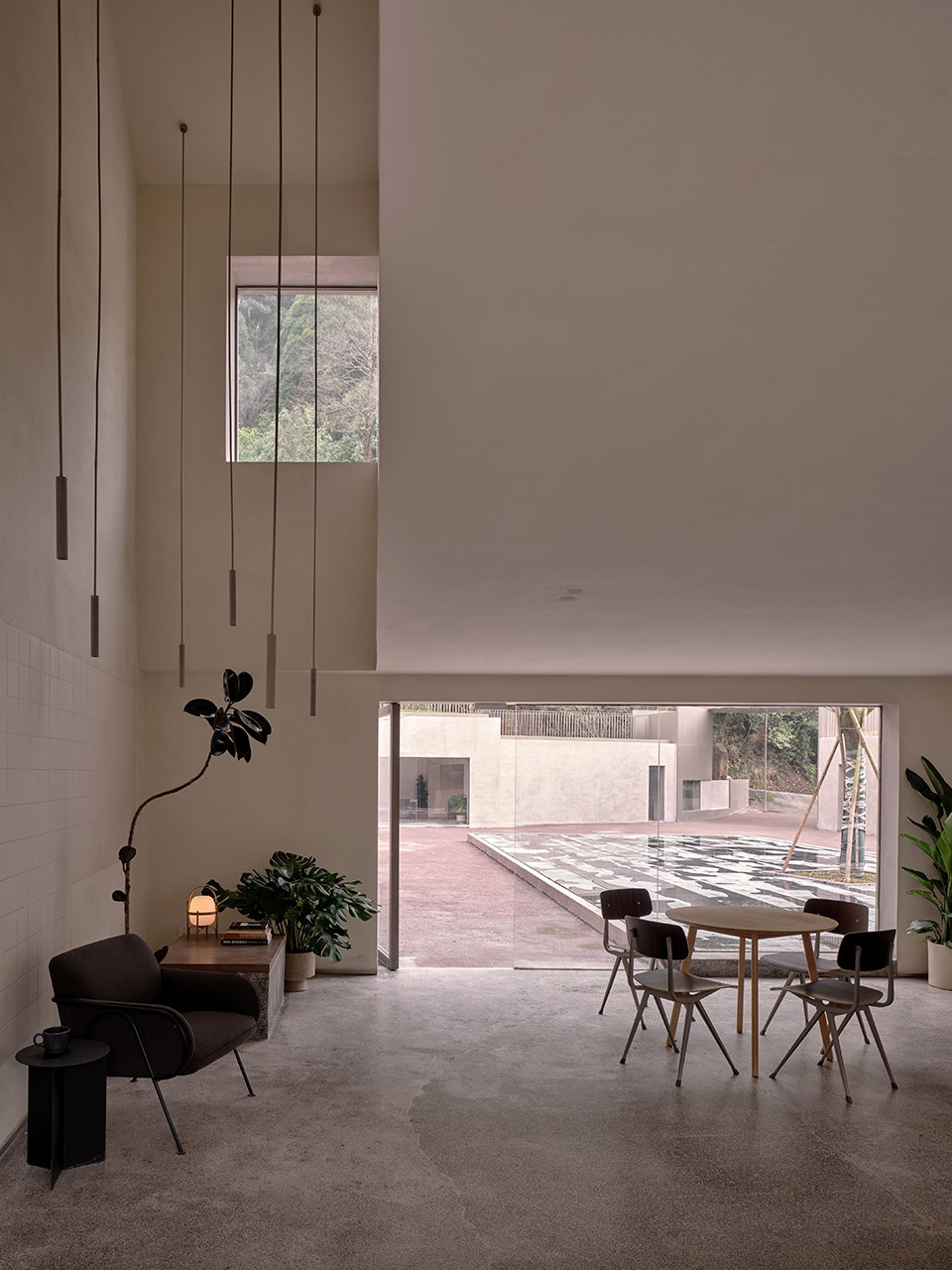 Terraced Courtyard Hangzhou Qingshan Co Space China by TEAM BLDG