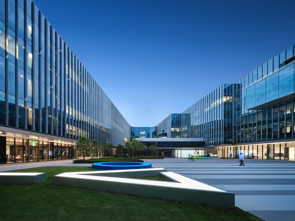 hangzhou yuhang cainiao headquarters industry park by aedas