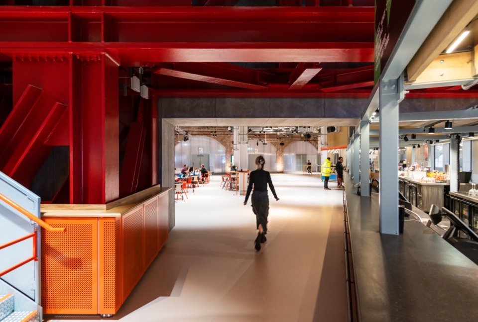 aviva studios omaoma ellen van loon designed aviva studios home of factory international completes