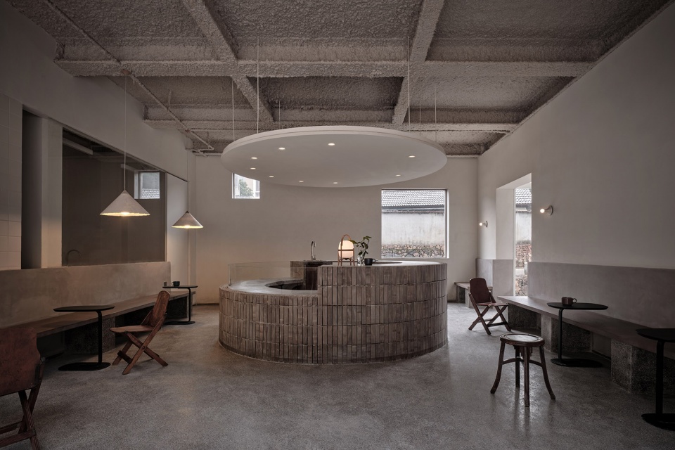 Terraced Courtyard Hangzhou Qingshan Co Space China by TEAM BLDG
