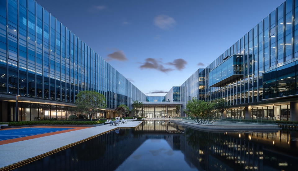 hangzhou yuhang cainiao headquarters industry park by aedas