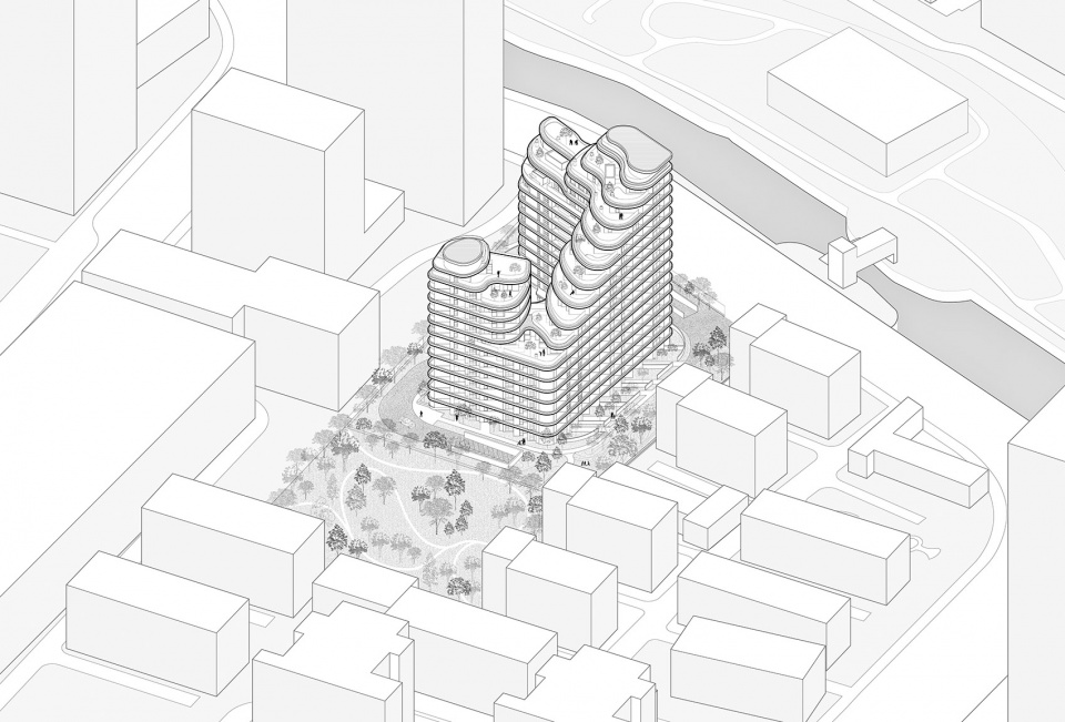 k wah riverside e18 residence atelier ping jiang eid tianhua architecture design aedas