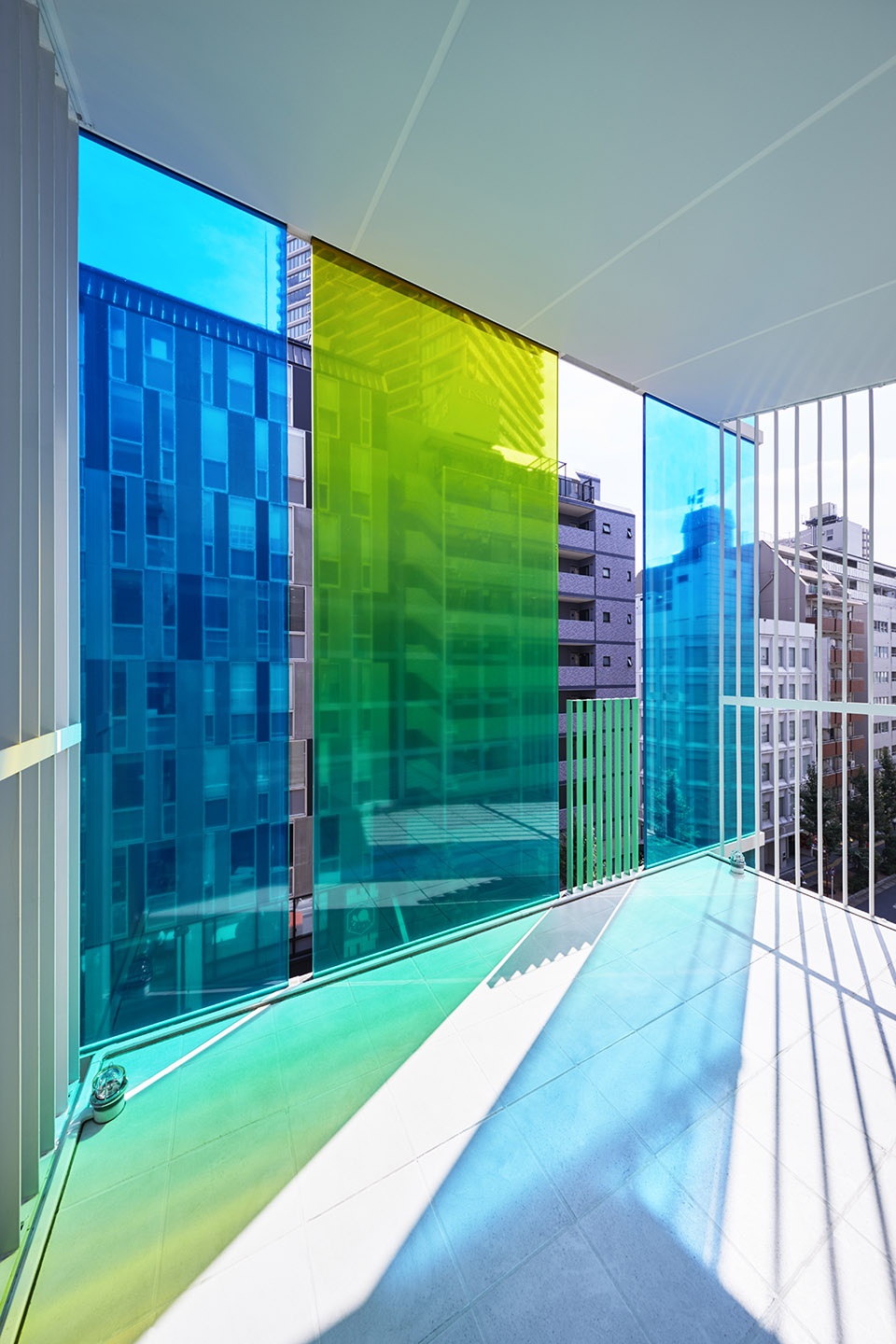 VERTICAL RAINBOW in Tokyo by SAKO Architects