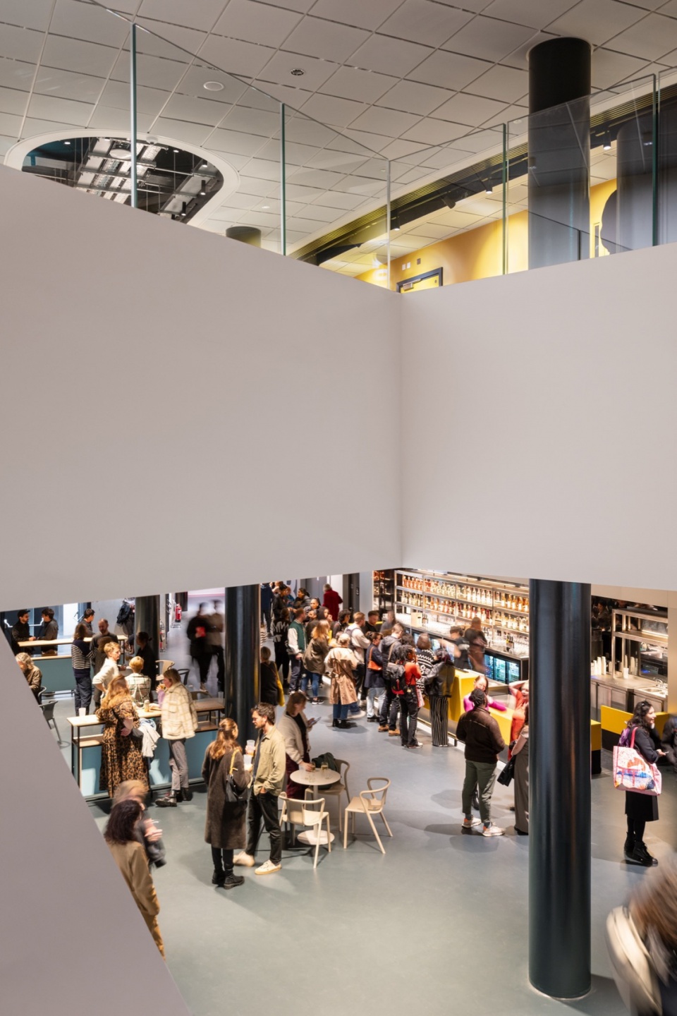 aviva studios omaoma ellen van loon designed aviva studios home of factory international completes